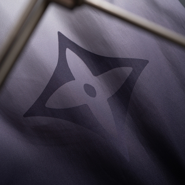 ブランドハーフパンツ角部分ディテール